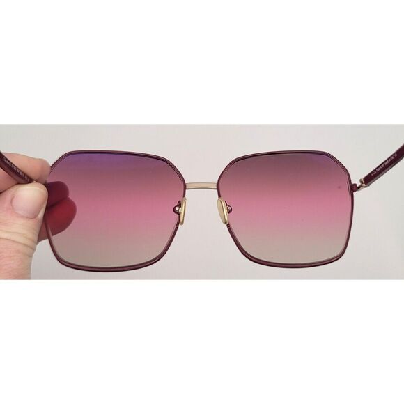 NIB Tom Ford Claudia Geometric Metal/Acetate Sunglasses w/ case & cloth - Picture 13 of 13